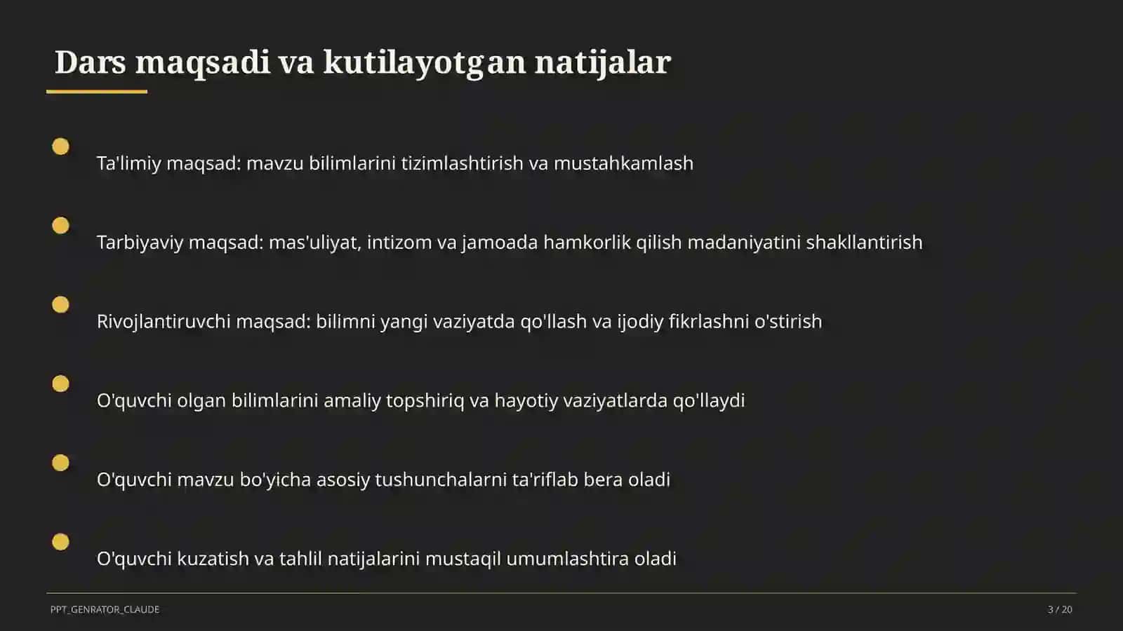 Rus tilida sodda gap va uning bo'laklari (8-sinf) 3