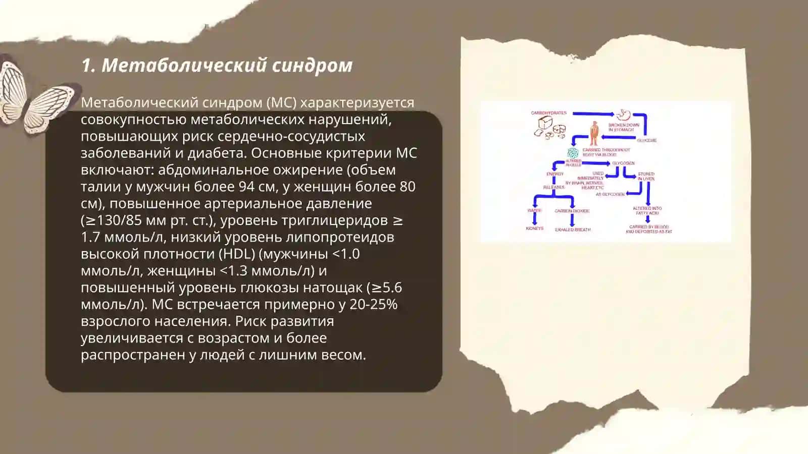 Нарушения контроля углеводного обмена и происхождения возникающие заболевания 3