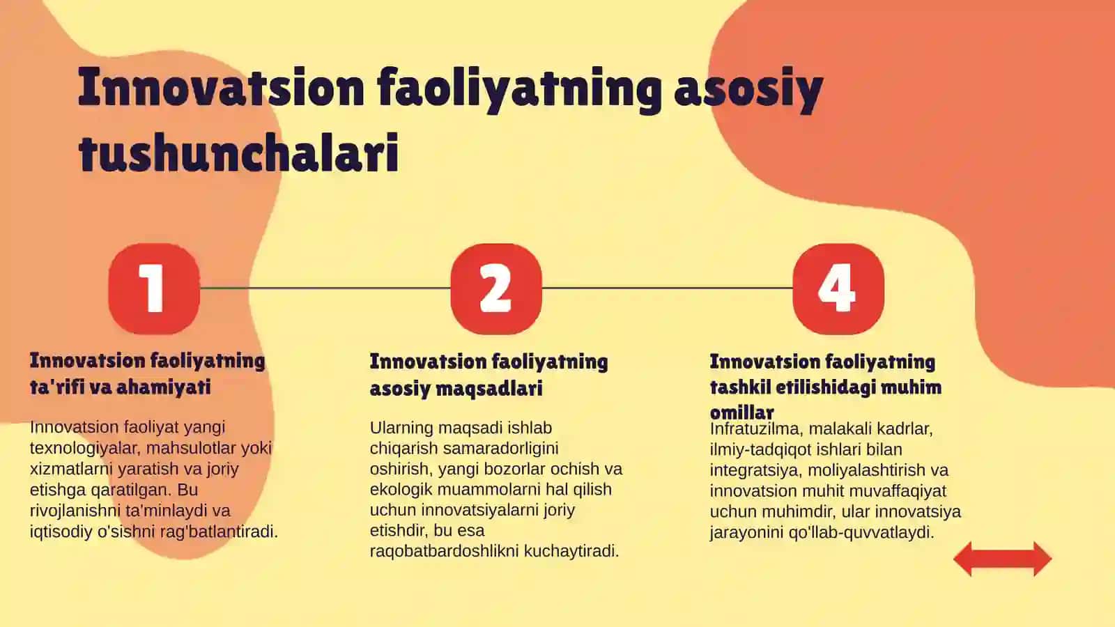 Innovatsion faoliyatning tashkiliy shakllari 3