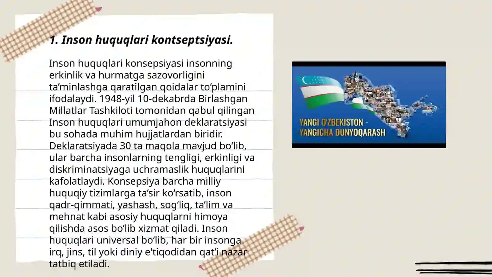 Inson huquqlari kontseptsiyasi 3