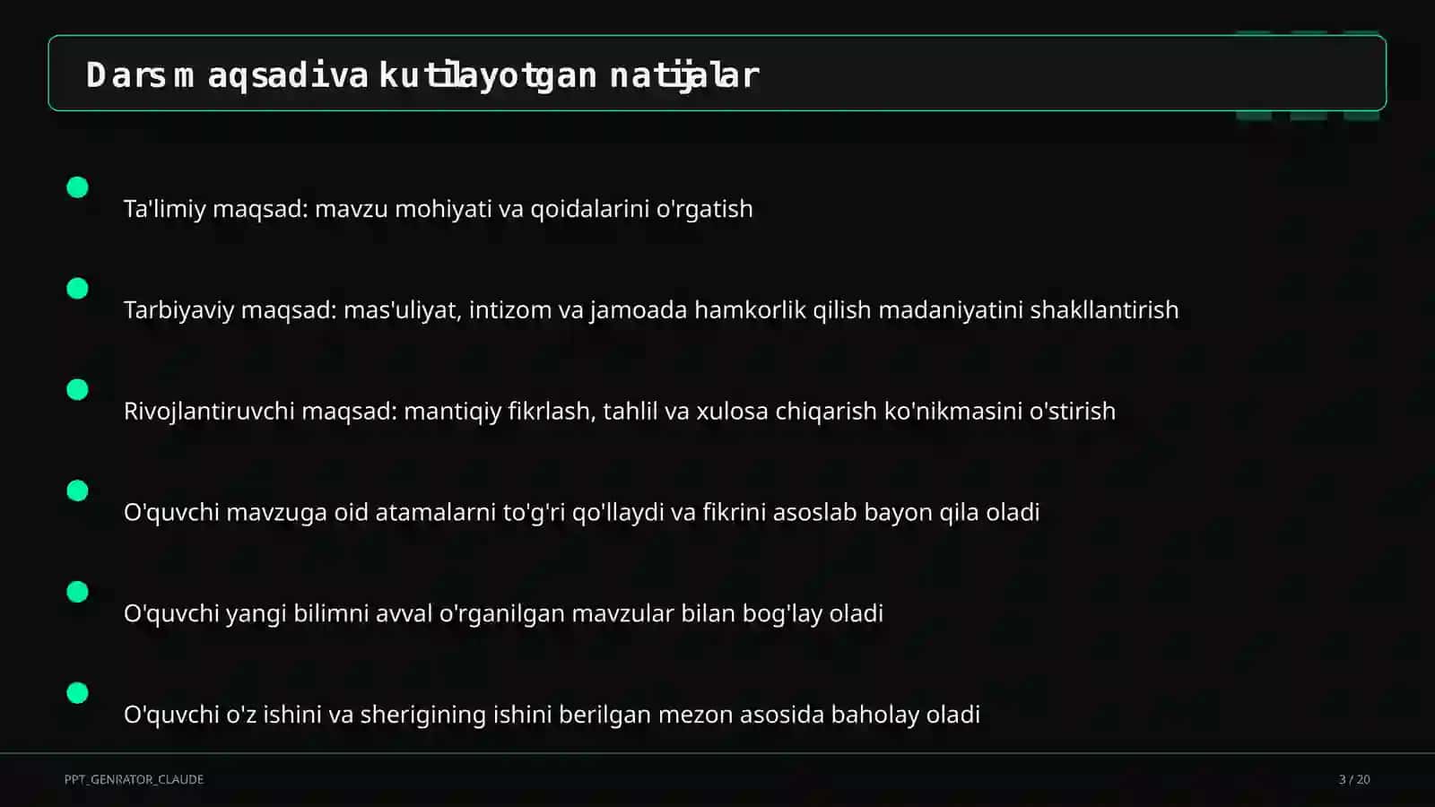 Haykaltaroshlik: loydan shakl yasash (4-sinf) 3