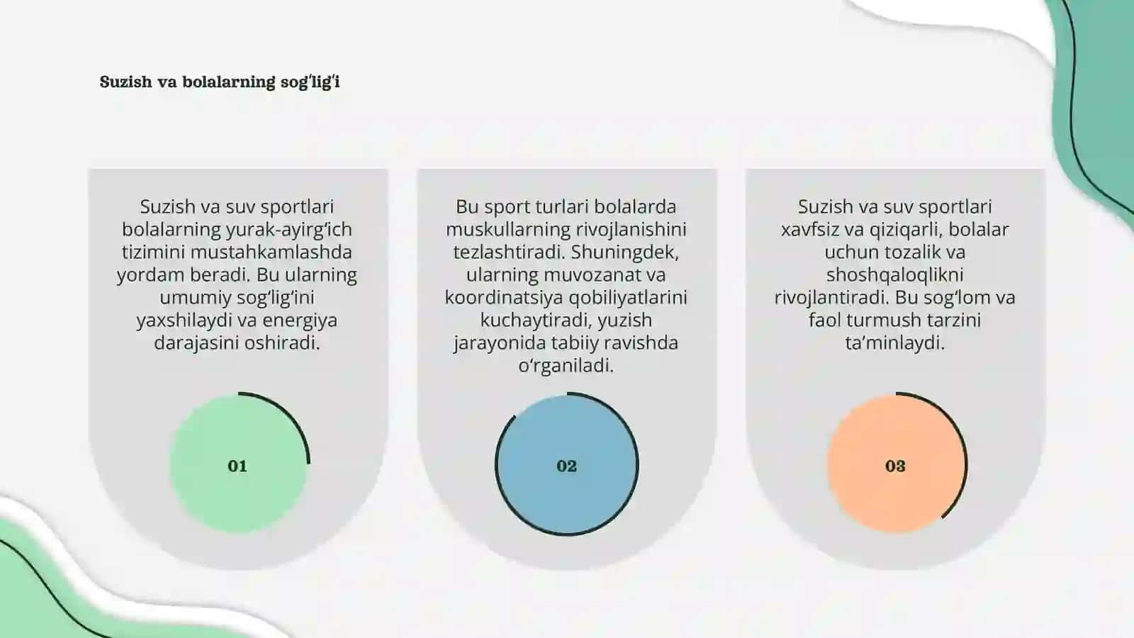 Bolalardagi suzish va suv sportlari 3