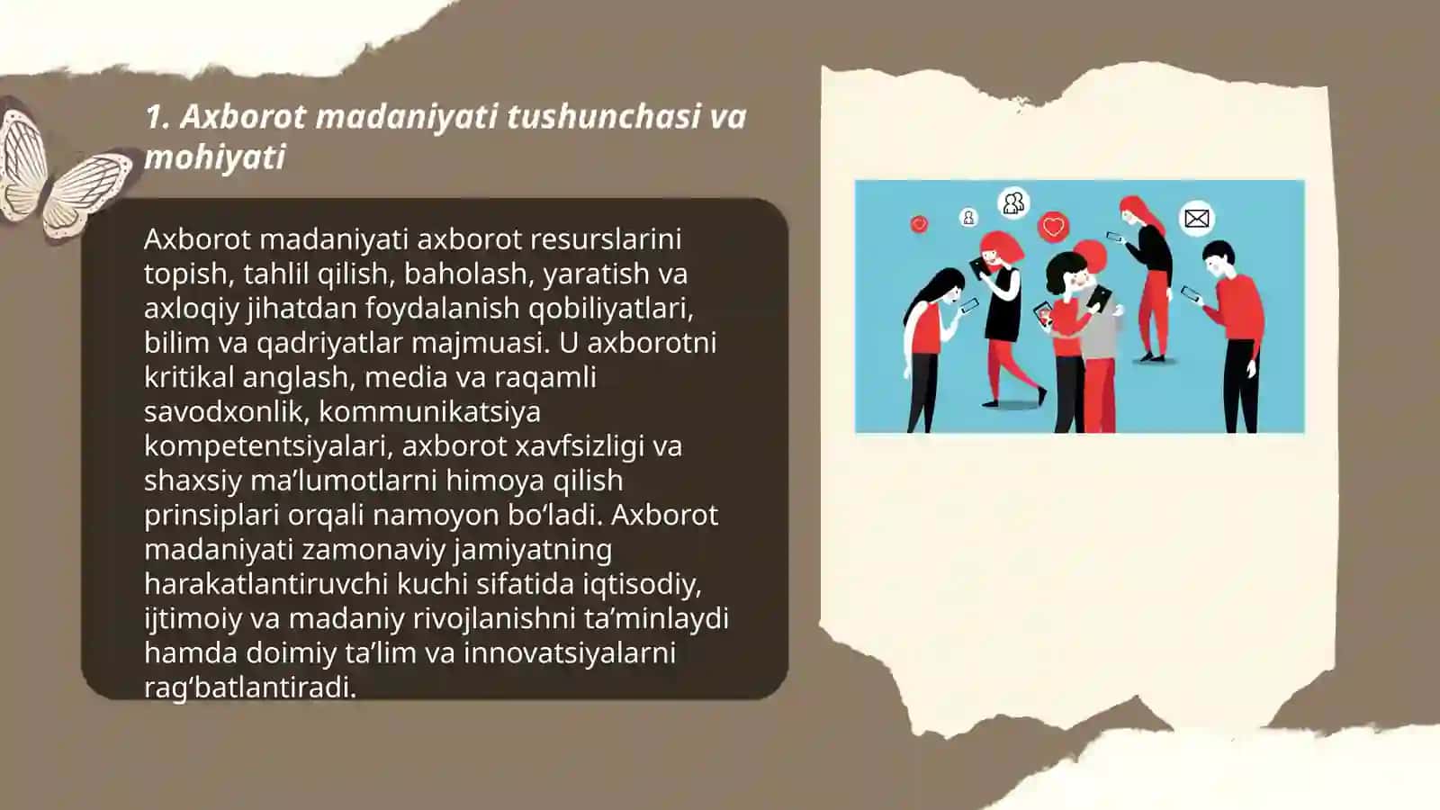 Axborot madaniyati zamonaviy jamiyatning asosi 3