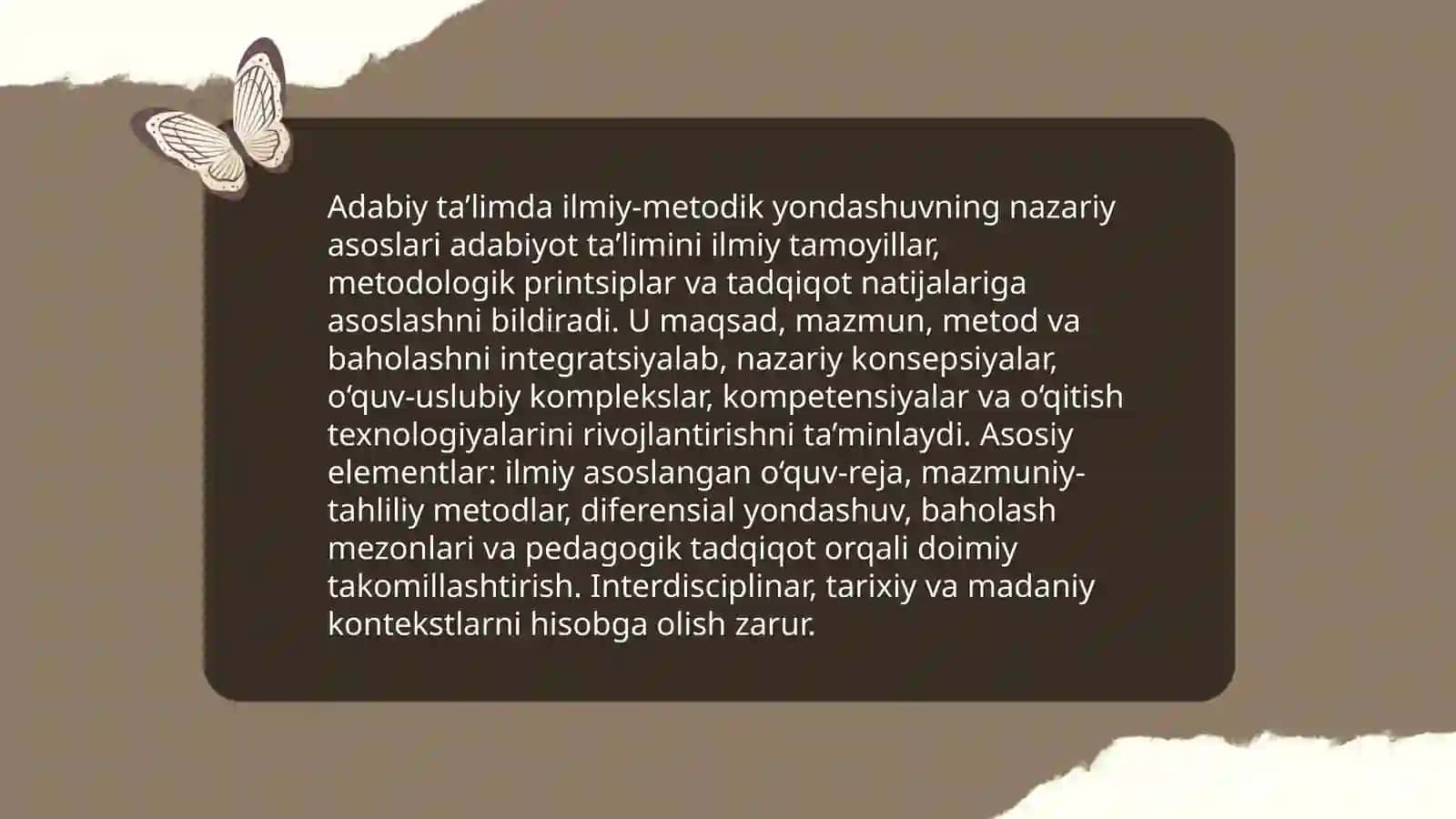 Adabiy ta’limga ilmiy metodik yondashuv 3