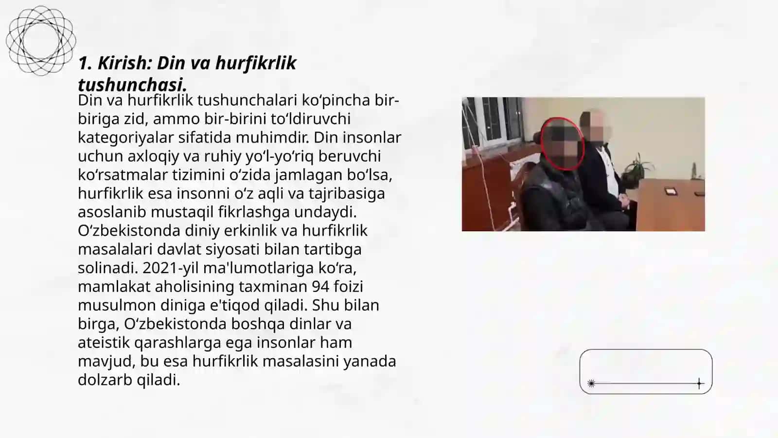 Din va hurfikrlik mavzusida prizintatsiya tayyorlash 3