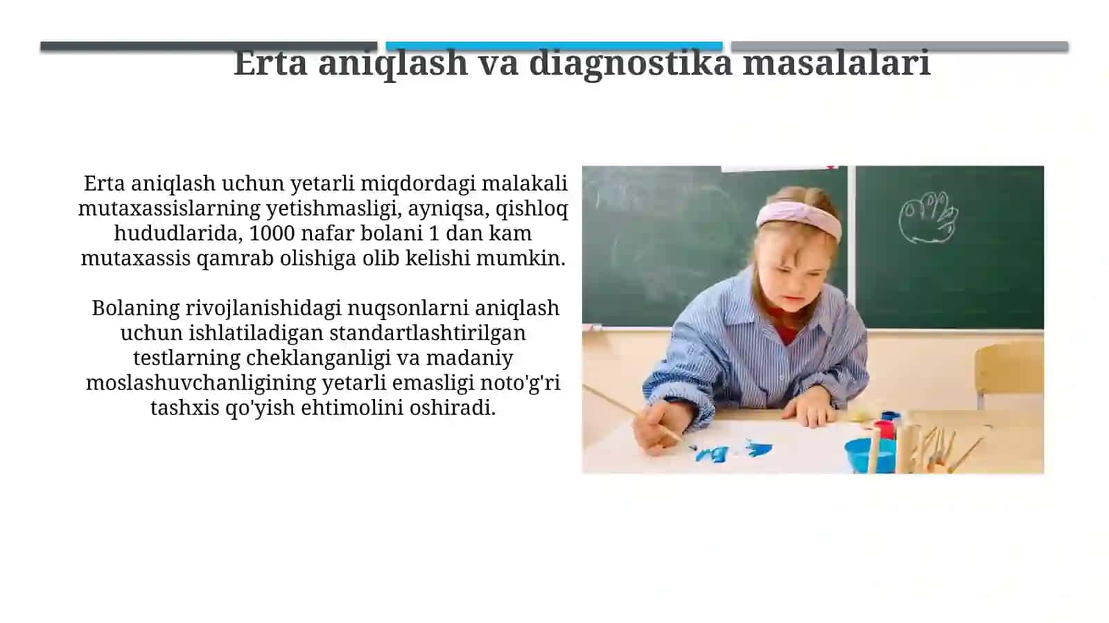 Alohida ta'limga ehtiyoji bor bolalar ta'lim-tarbiyasini tashkilqilishmasalalari 3