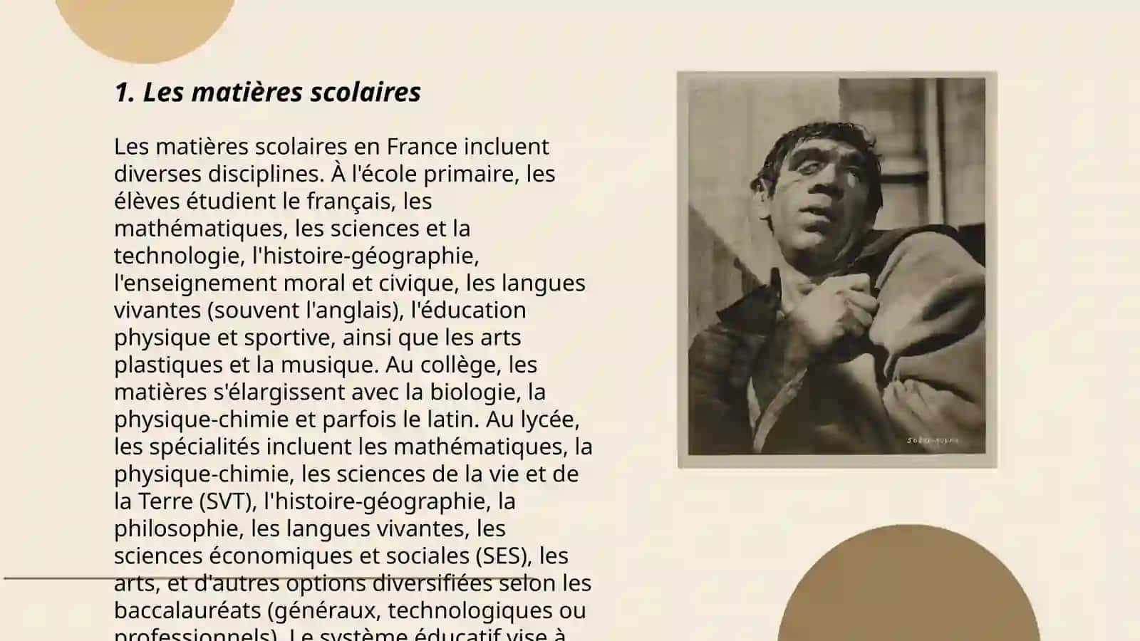Notre école et nos cours 3