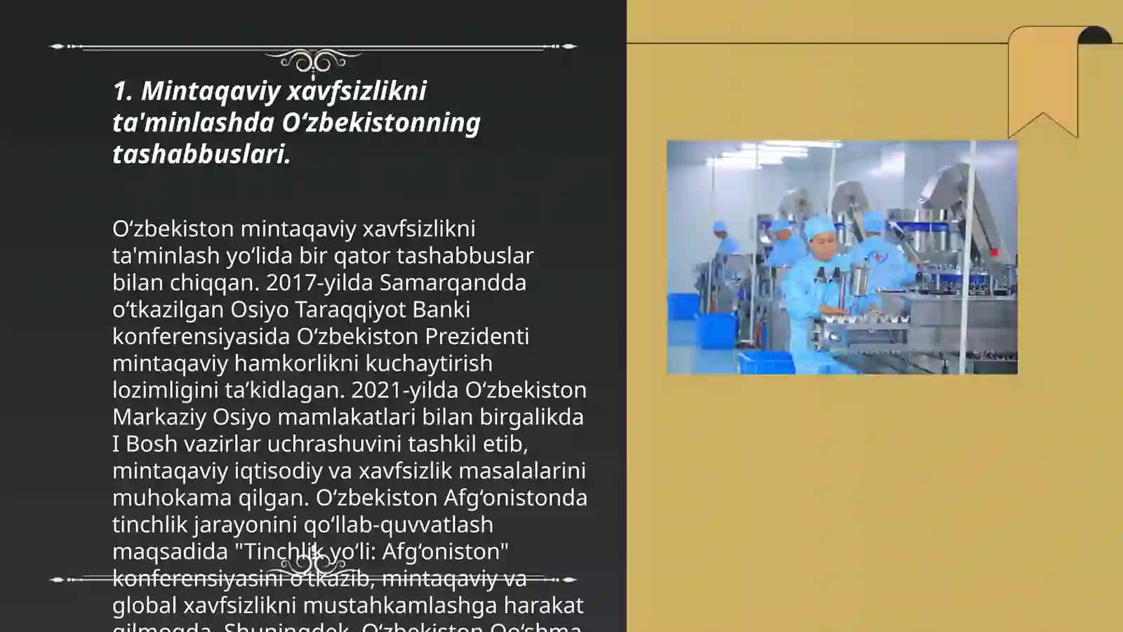 Xavfsizlik masalalari bo‘yicha O‘zbekistonning mintaqaviy tashabbuslari 3