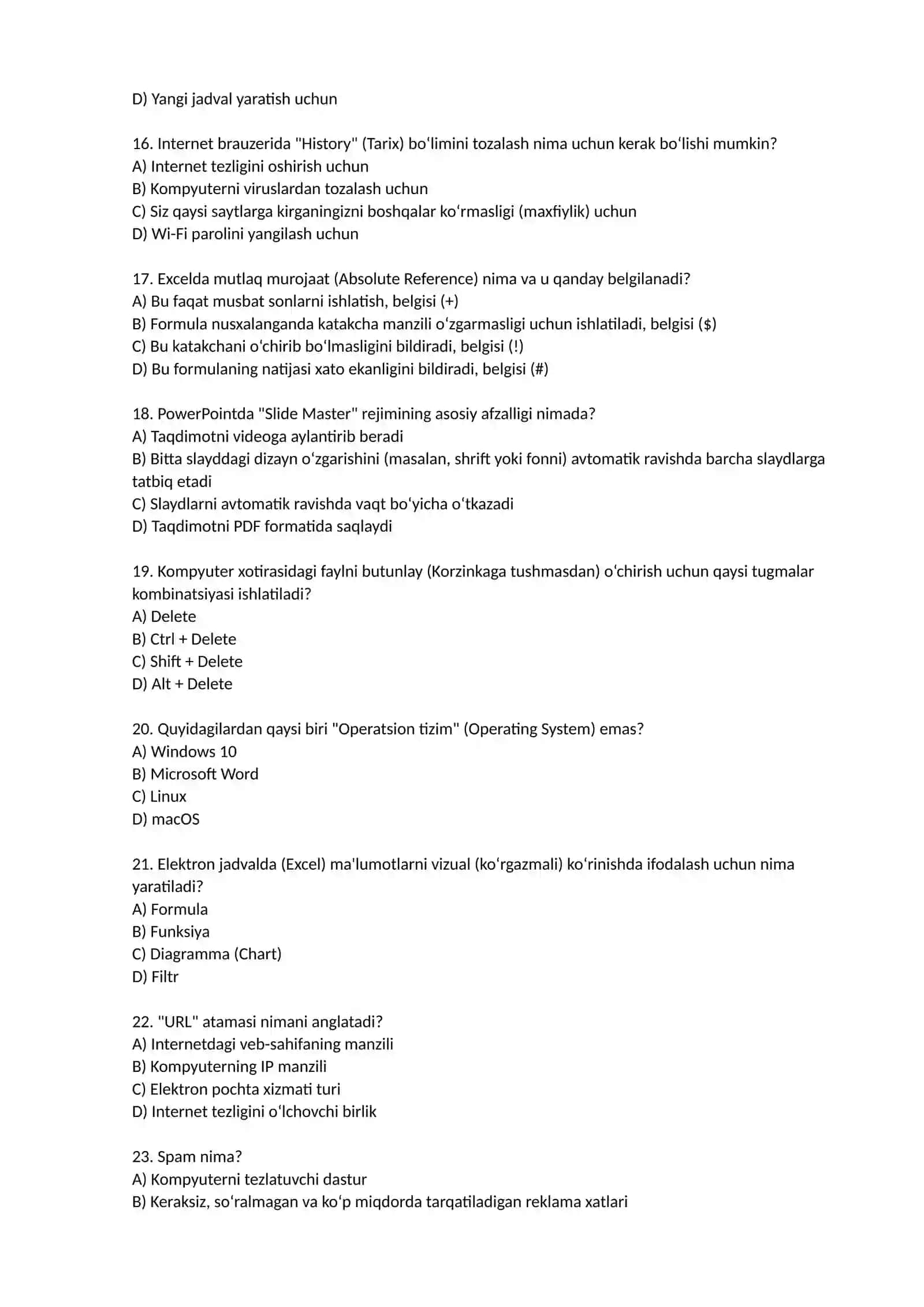 Informatika va AT 3