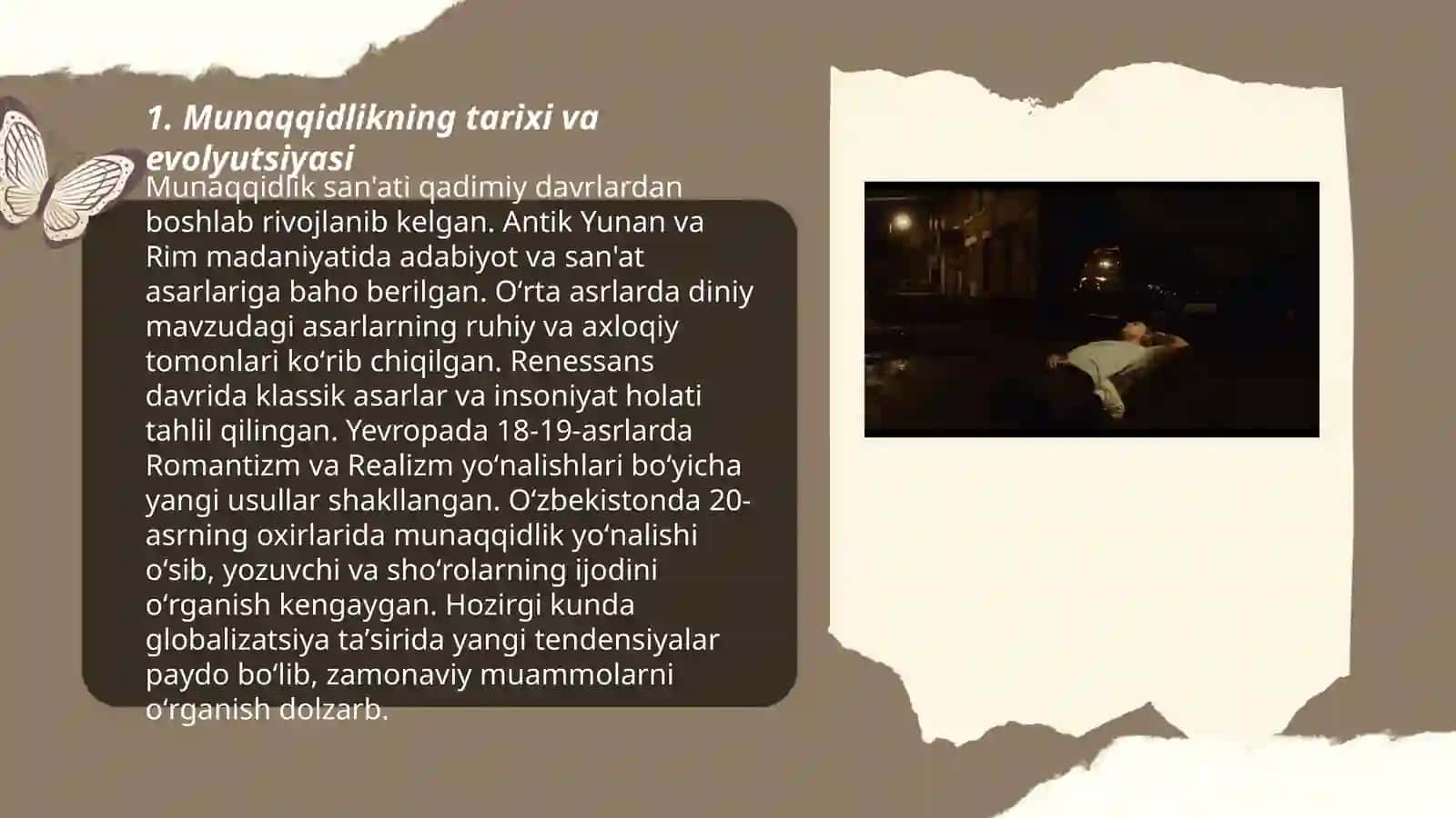 Munaqqidlikning tarixi va evolyutsiyasi 3