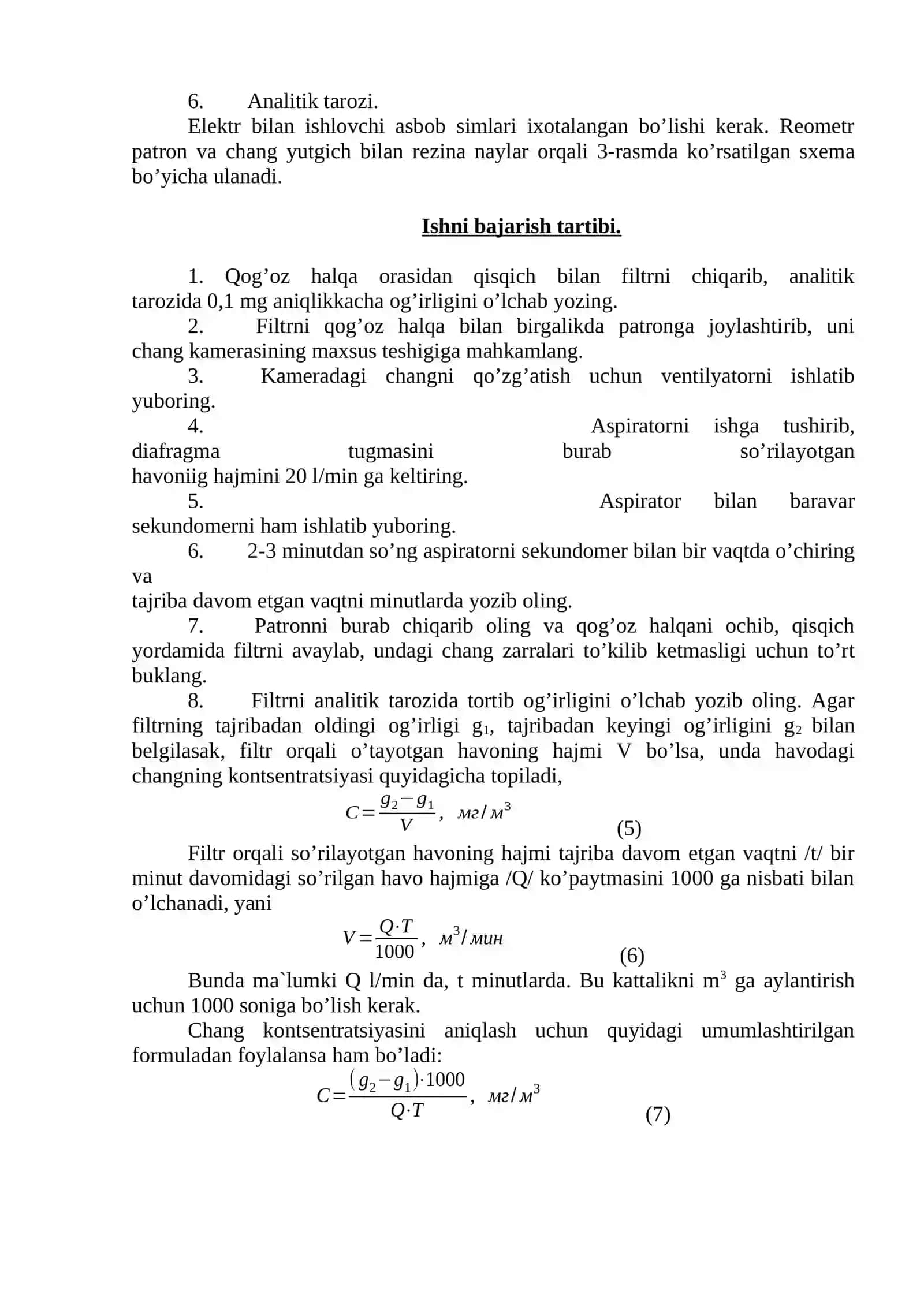 IShLАB ChIQАRISh TSEXLARIDAGI ChАNG KONSENTRATSIYASINI ANIQLASH 3