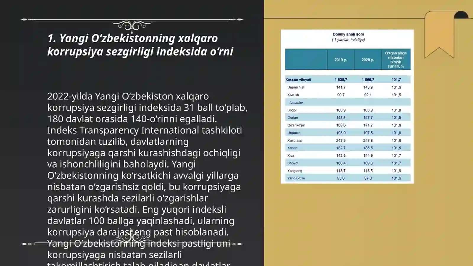 Yangi O‘zbekiston ijtimoiy-siyosiy, iqtisodiy va madaniy hayotidagi o‘zgarishlar 3