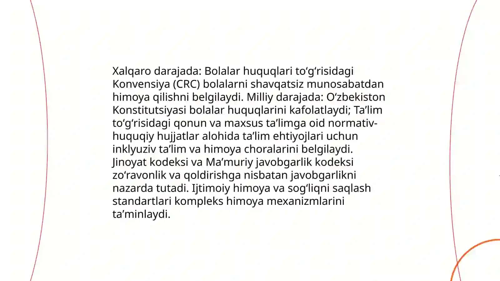 Bolalarni shavqatsiz munosabatdan himoyaqilish alohida taʼlim ehtiyojlari boʻlgan bolalar 3