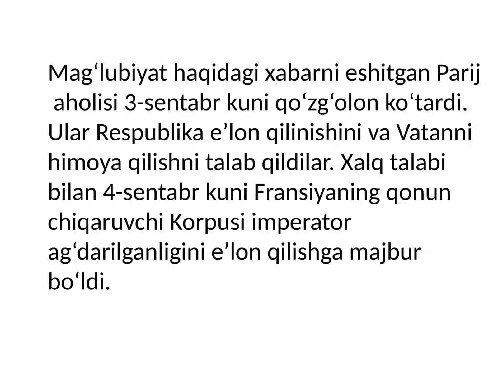 Fransiyaning ichki va tashqi siyosati XIX asrning oxiri XX asrning boshlarida. 3