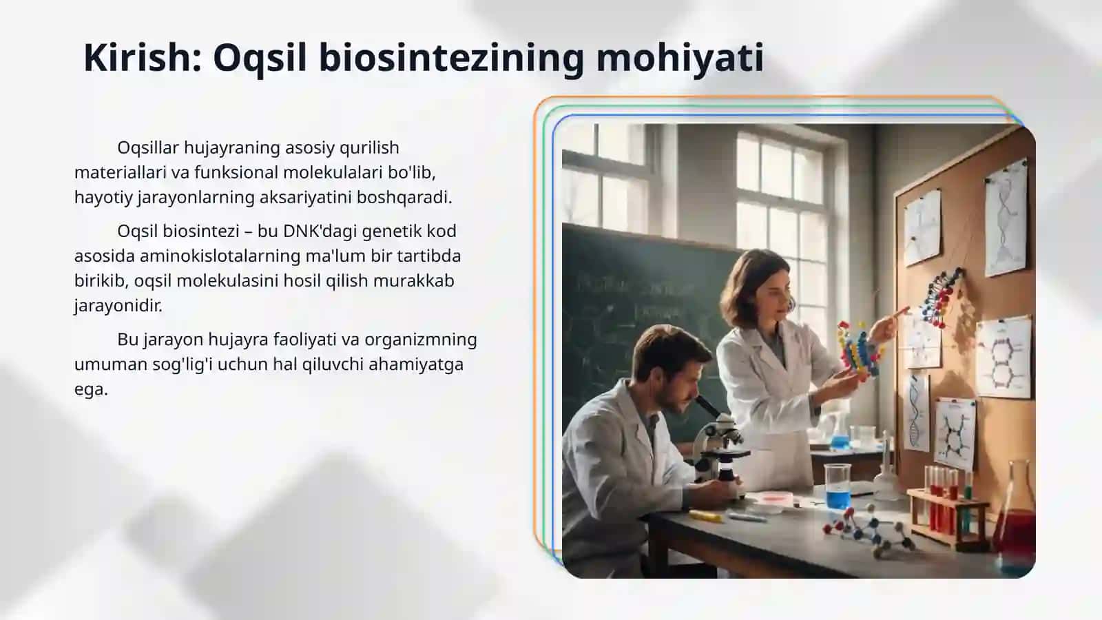Oqsil biosentizi 3