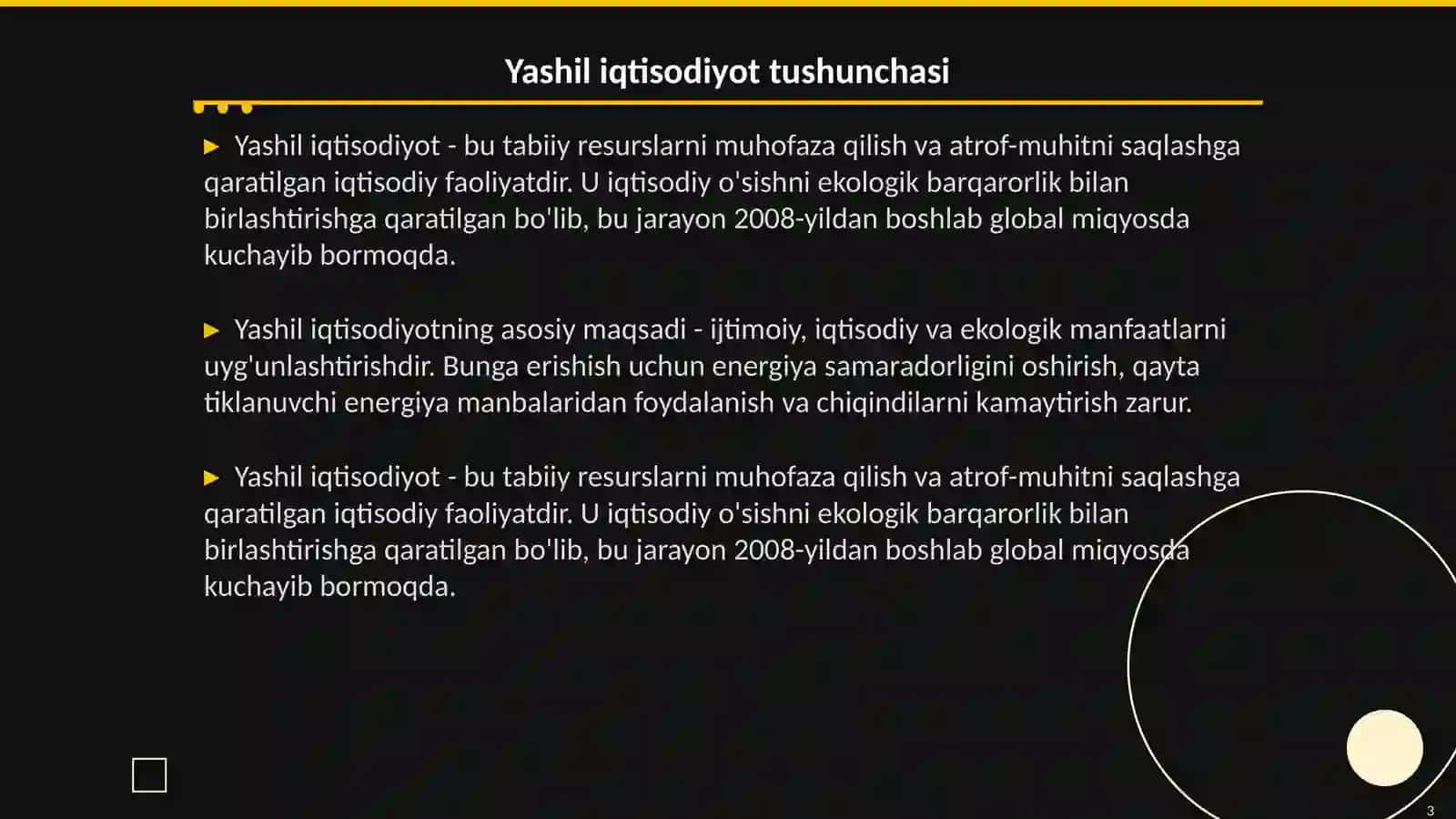 Jizzax viloyatining yashil iqtisodiyotga oʻtish tahlili 3