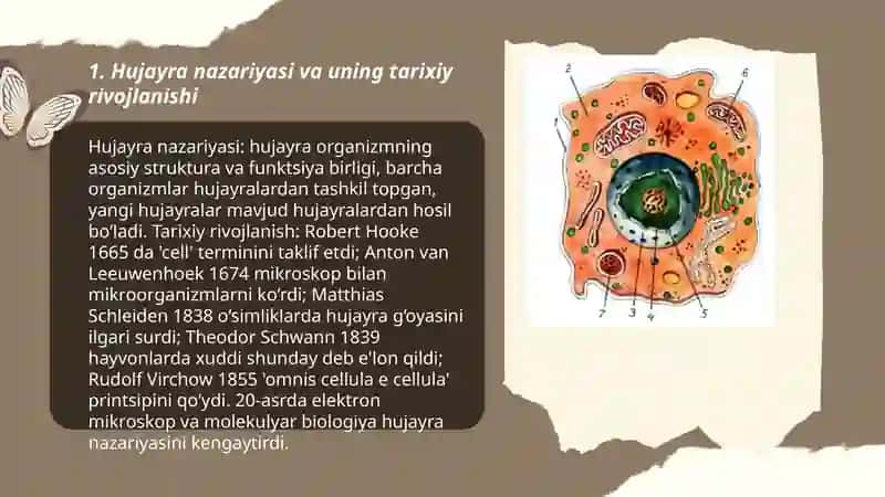 Hujayra nazariyasi va biotexnologiyasi 3