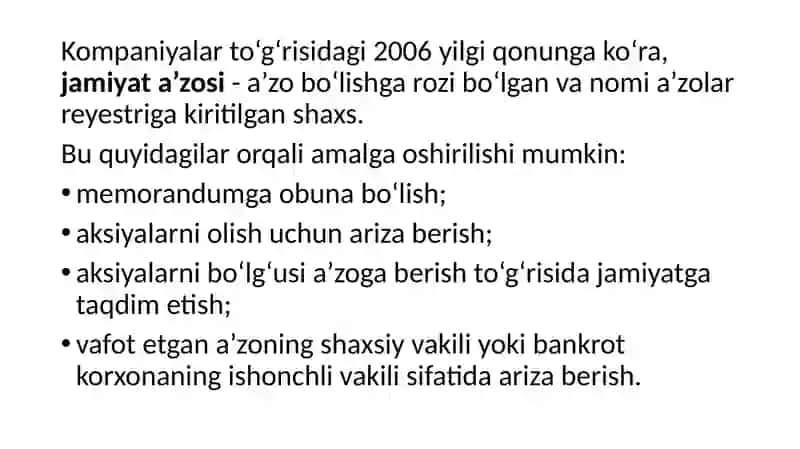 Kapital vakompaniyani moliyalashtirish 3