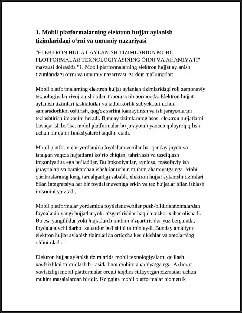 ELEKTRON HUJJAT AYLANISH TIZIMLARIDA MOBIL PLOTFORMALAR TEXNOLOGIYASINING ÕRNI VA AHAMIYATI 3