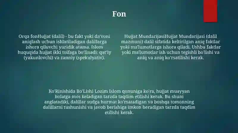 Hujjat Mundarijosi 3
