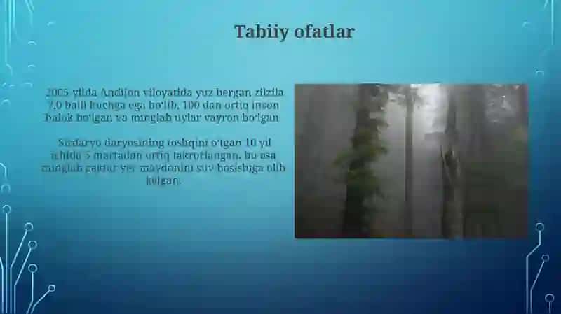 Tabiat hodisalari haqida 3