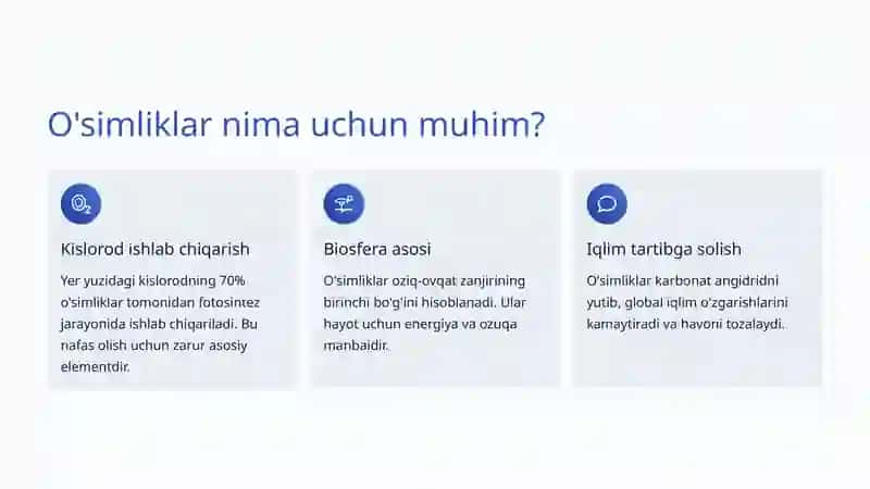 O'simliklar: Tabiatning Hayotiy Qatlamlari 3