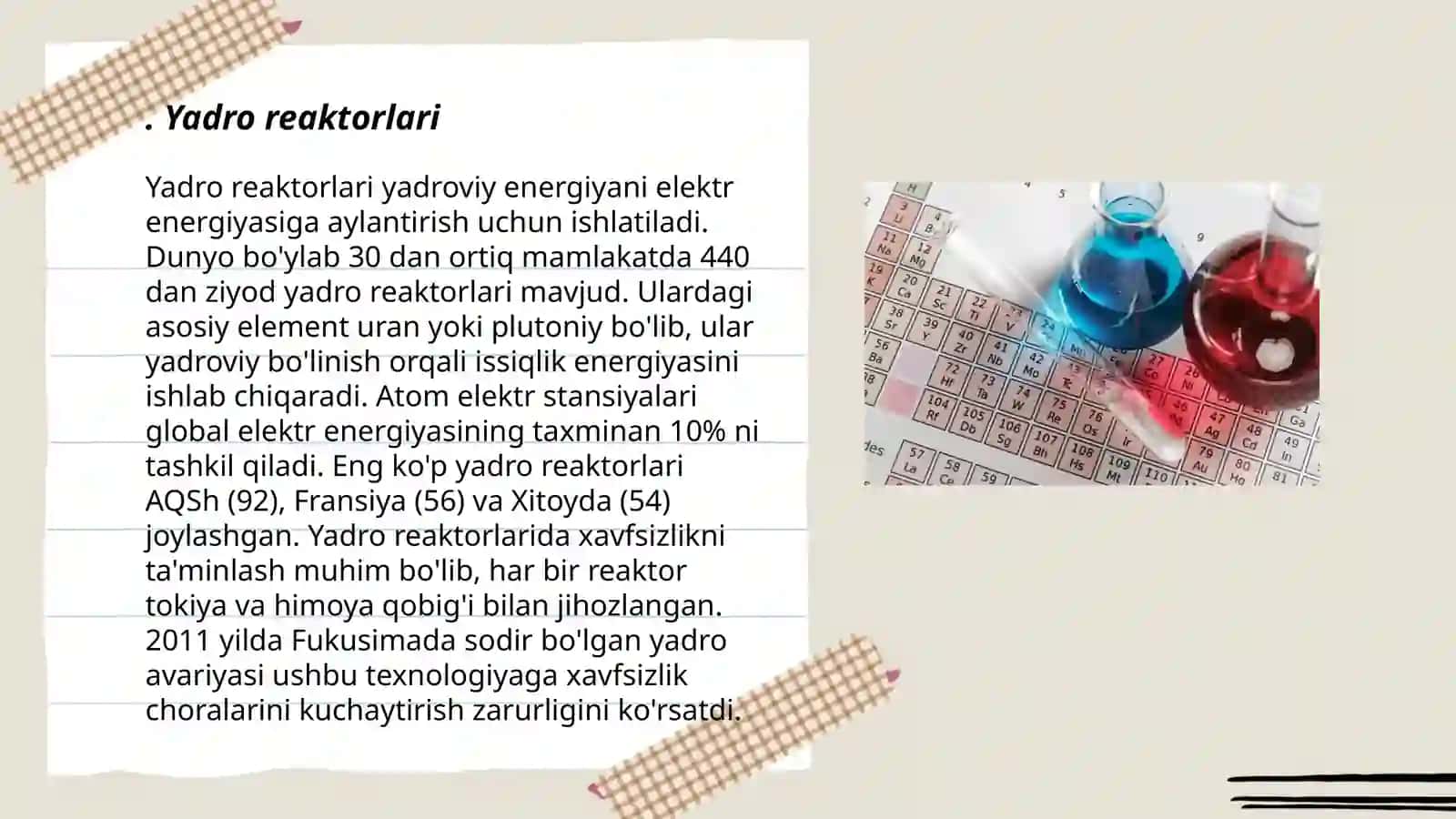 Yadro reaktorlari 3