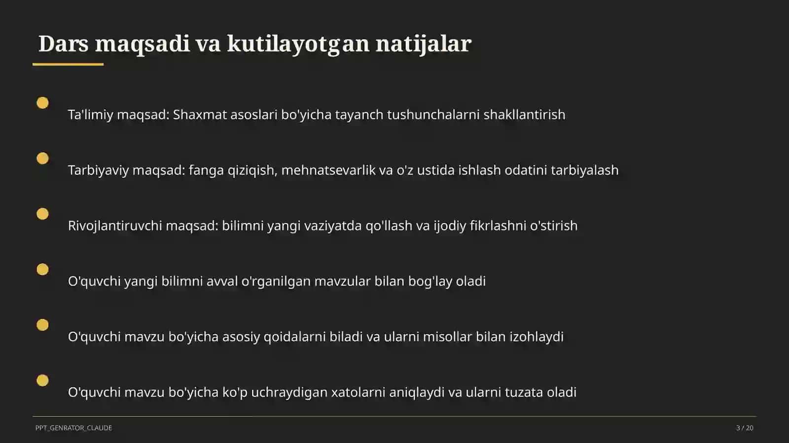 Shaxmat asoslari (4-sinf) 3