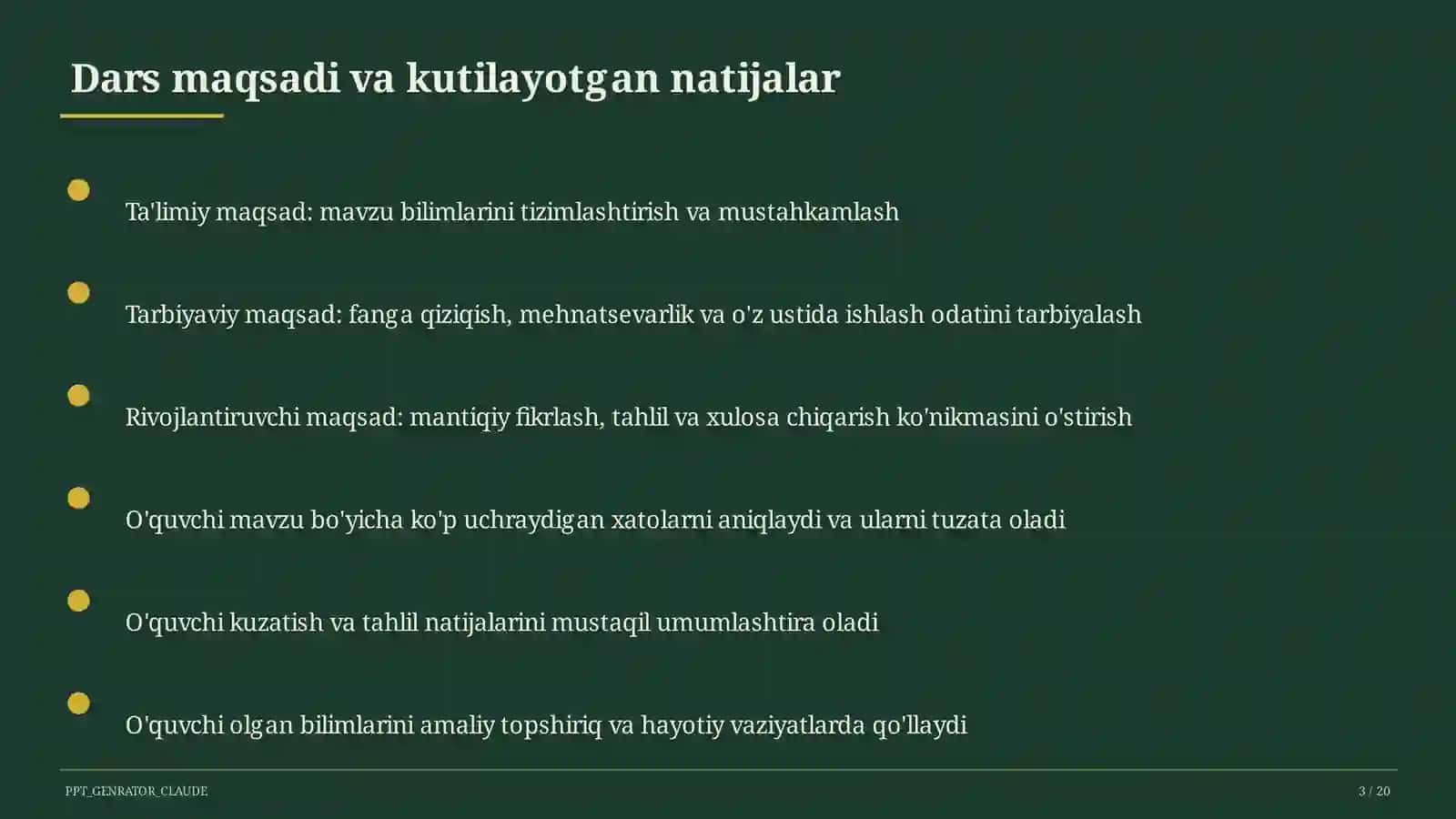 Rus tilida jo'nalish va o'rin-payt kelishigi (5-sinf) 3