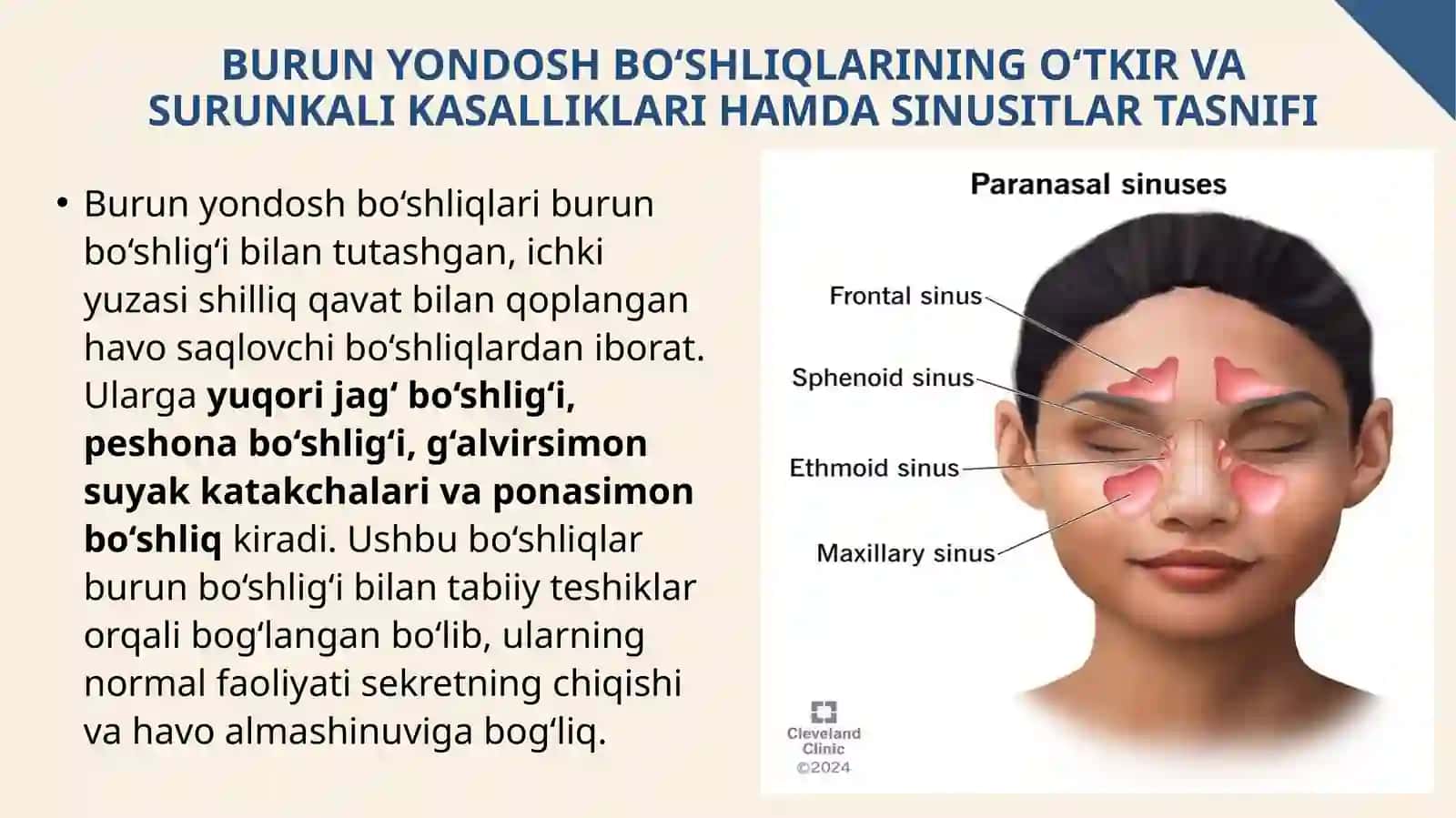 O‘tkir sinusit 3