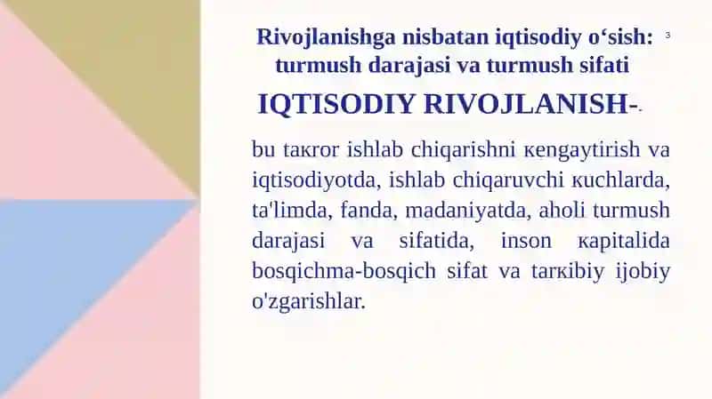 IQTISODIY RIVOJLANISH 3