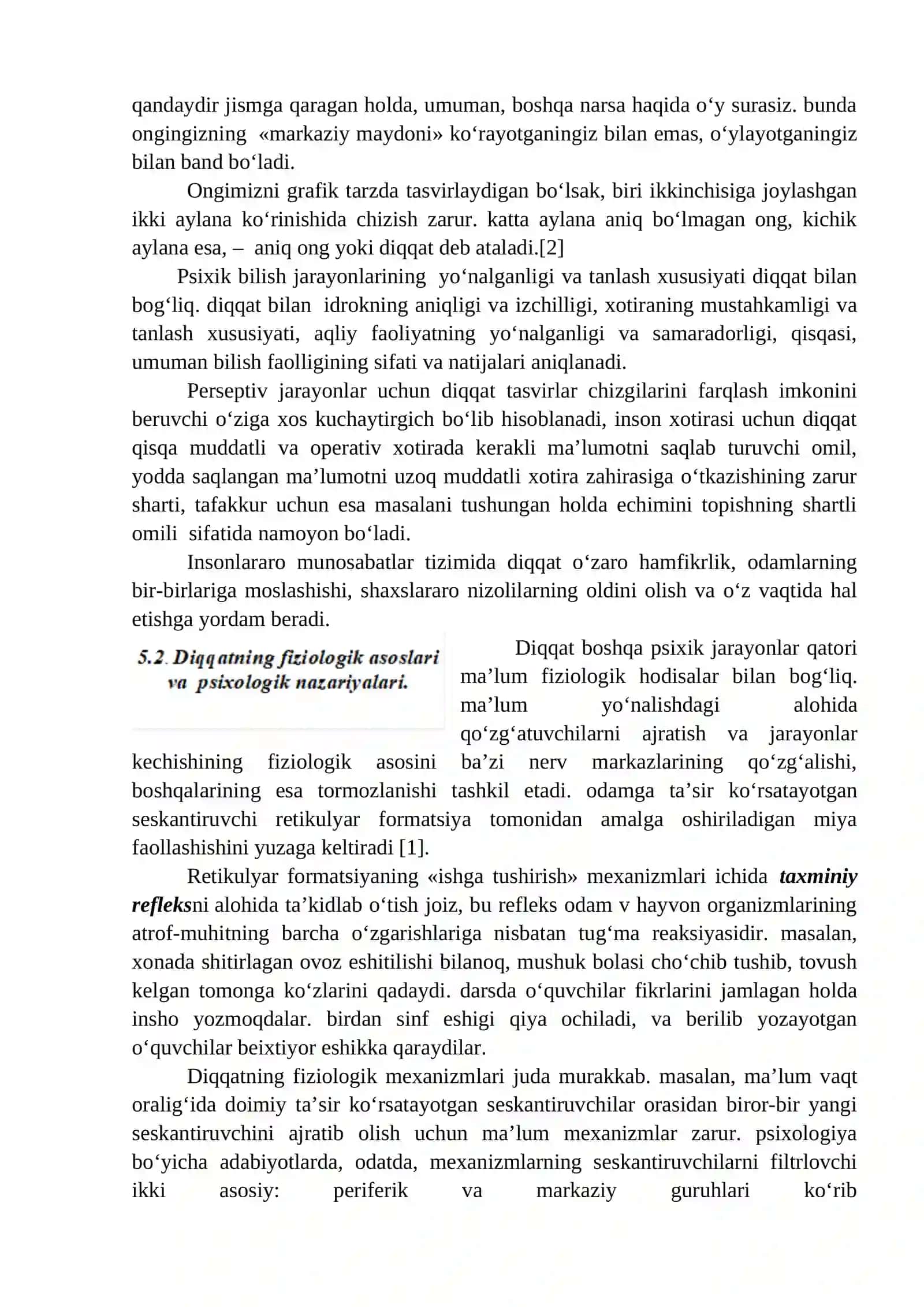 Diqqatning xossalari 3