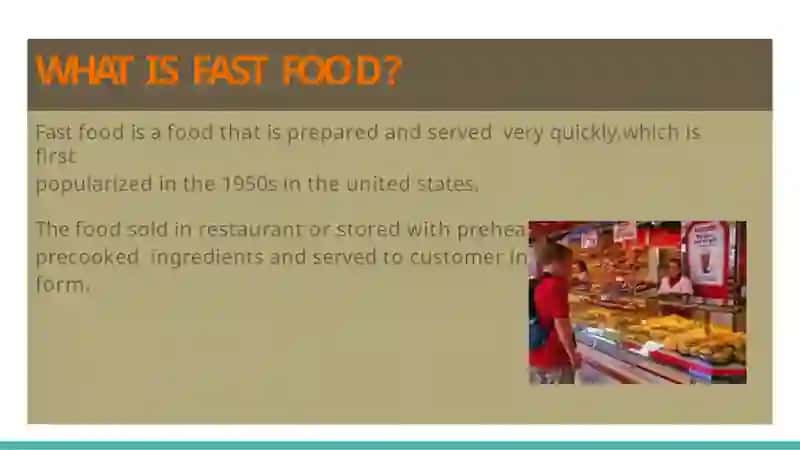 Fast food 3