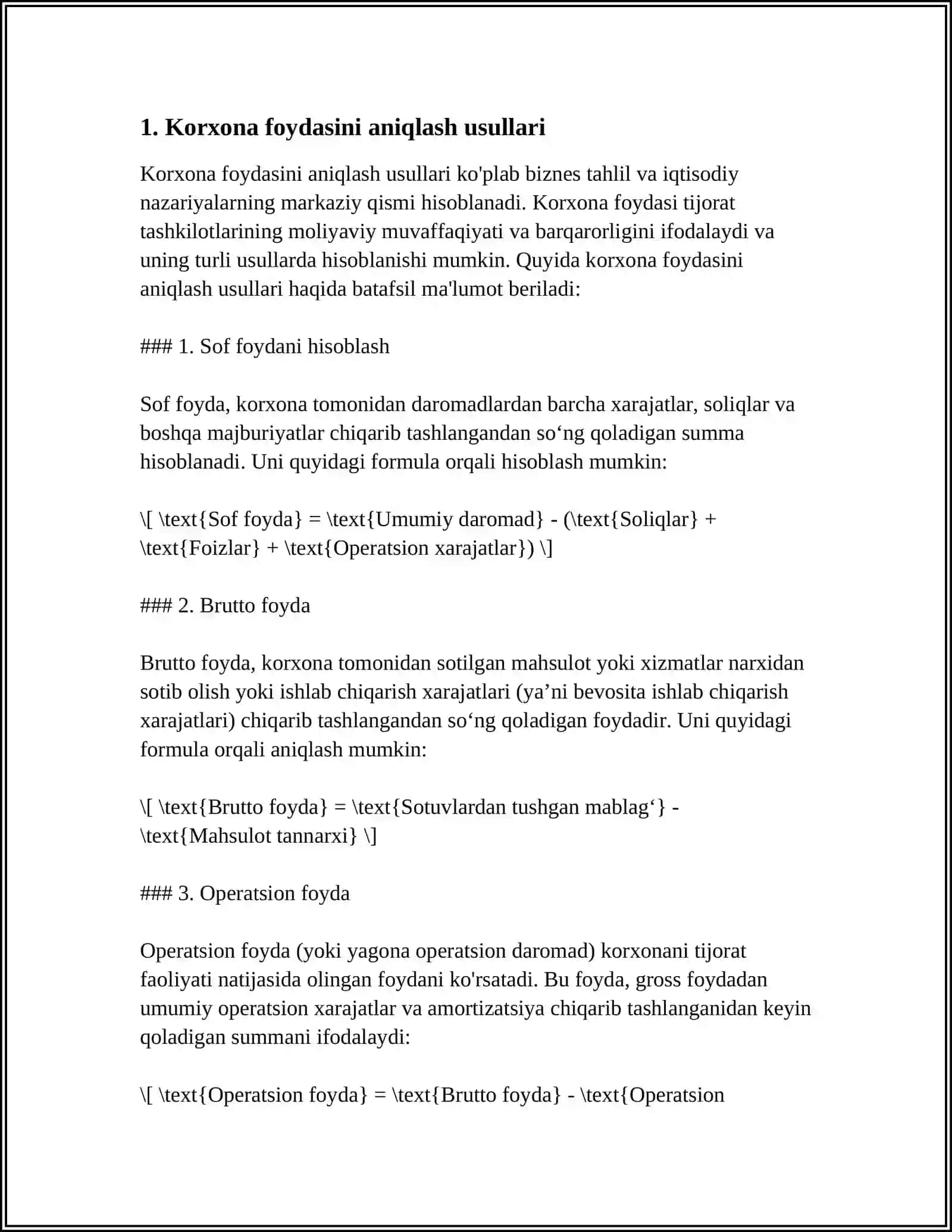 MAMLAKATNI MODERNIZASIYALAZH SHAROITIDA KORXONA FOYDASI VA UNI MAKSIMALLASHTIRISH YOLARI 3