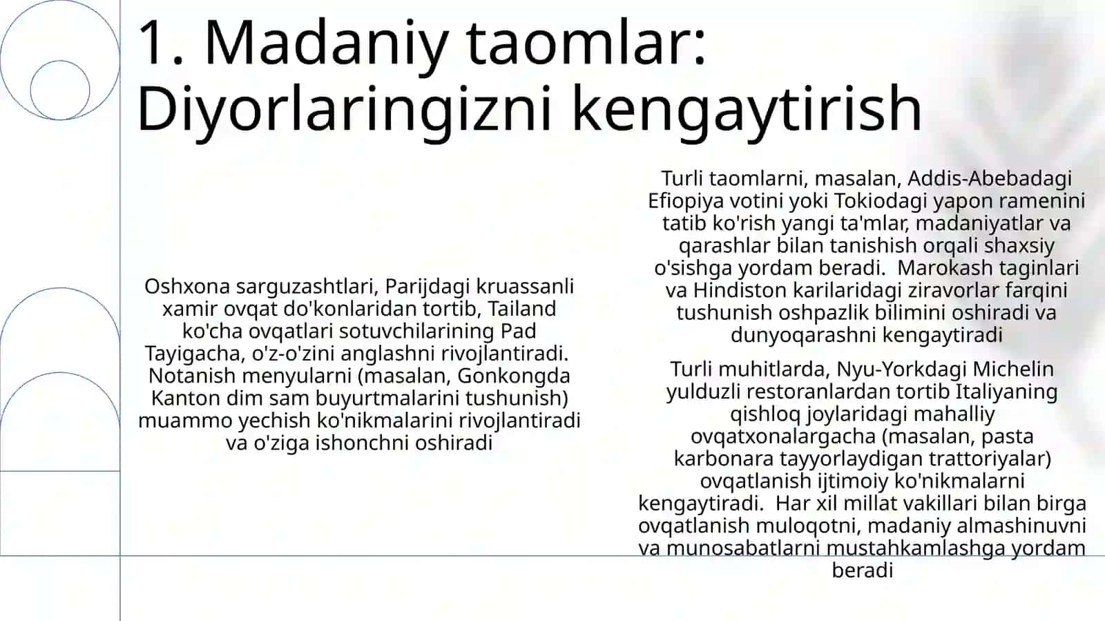 Dinning shaxs shakllanishidagi örni 3