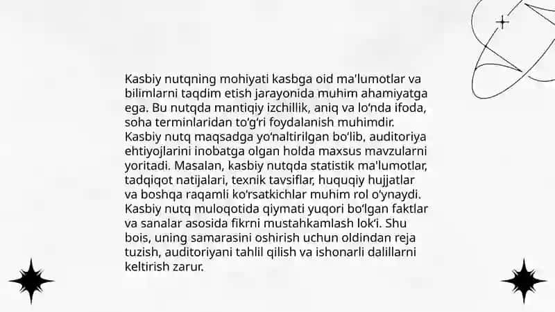 Kasbiy nutq 3