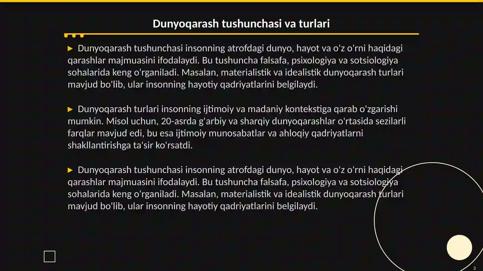 Dunyoqarash va ahloq ortasidagi bogliqlik 3
