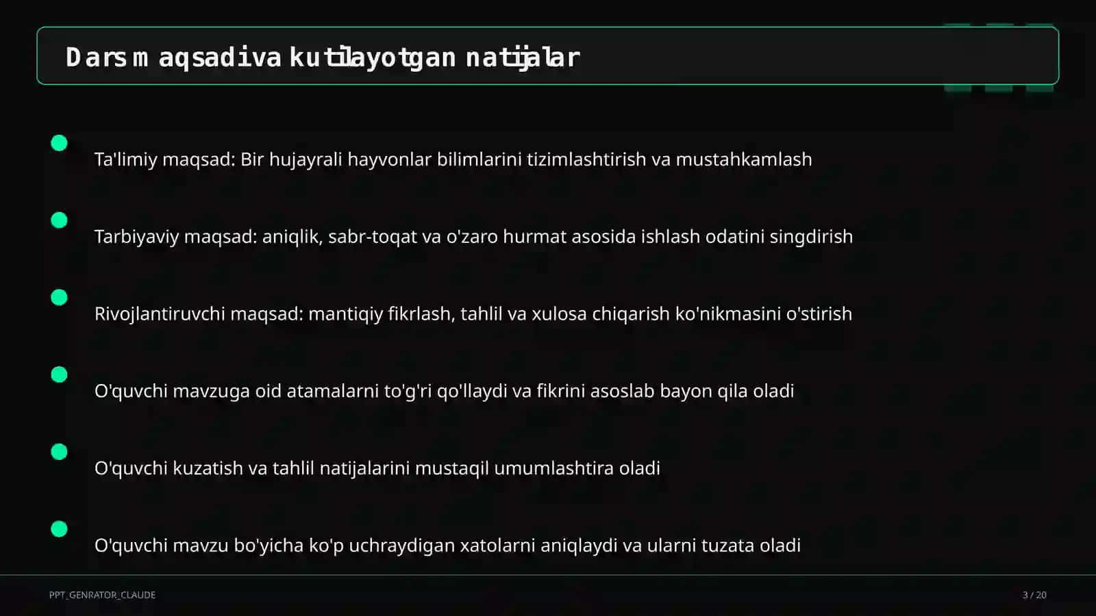 Bir hujayrali hayvonlar (7-sinf) 3