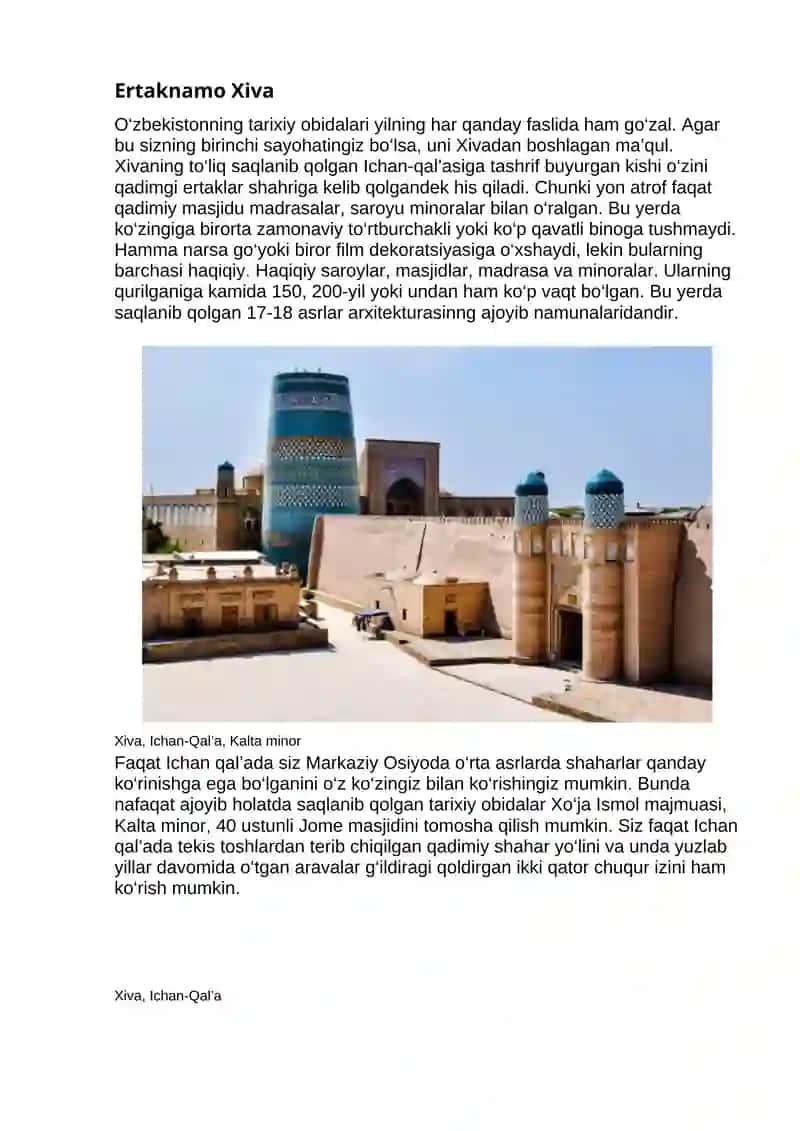 o’zbekistonning tarixiy obidalari 3
