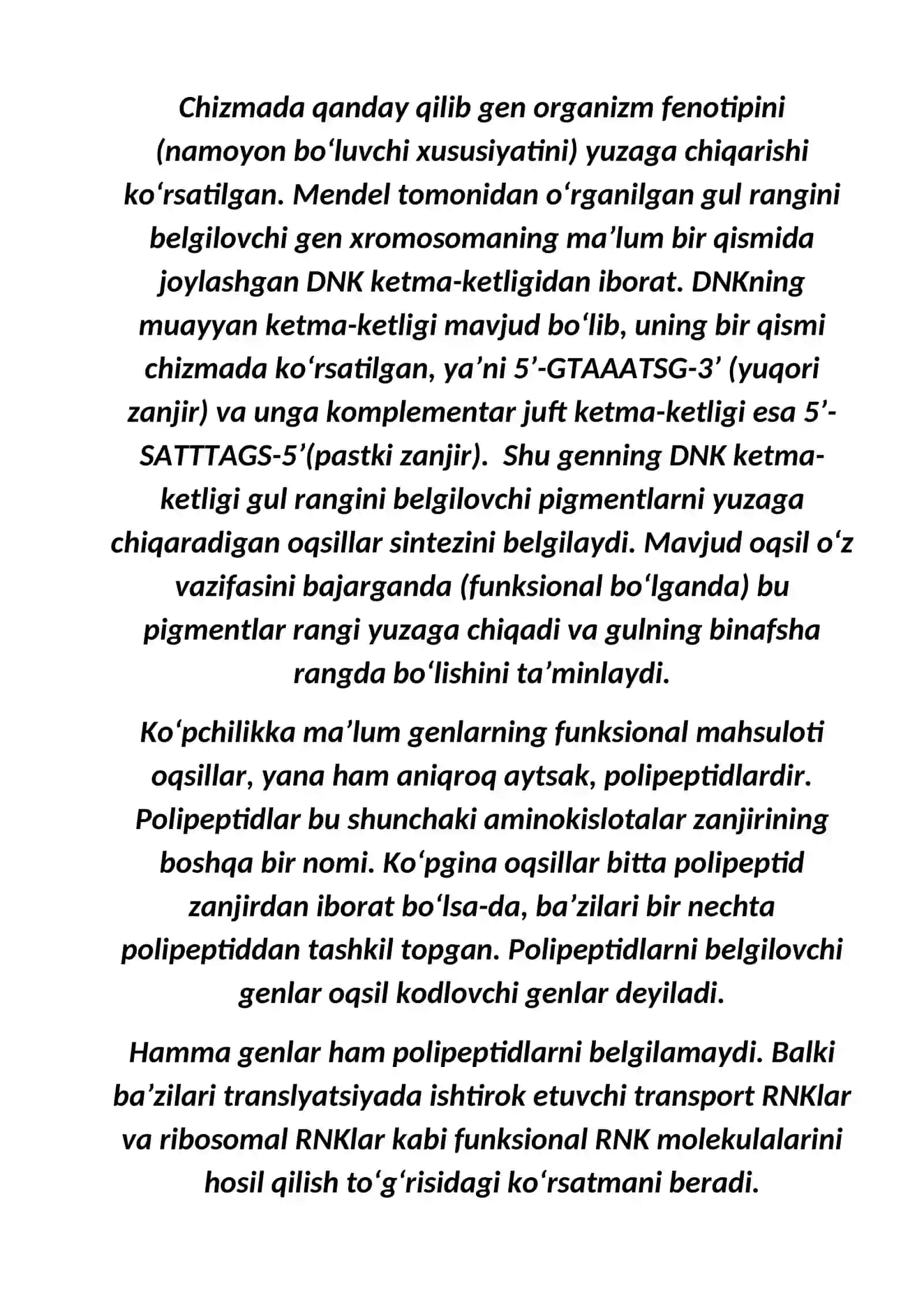 Genlar ekspressiyasining boshqarilish 3