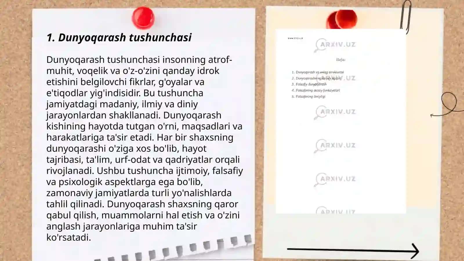 Dunyoqarashning mohiyati,tuzulishi va asosiy funksiyalari 3