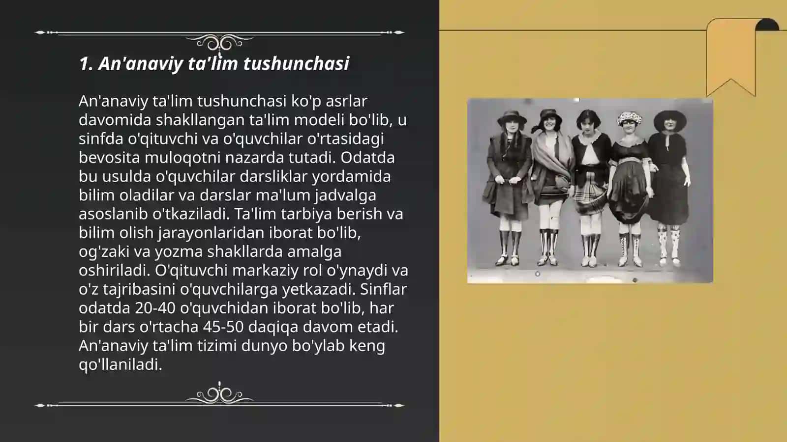 Ananaviy va noananaviy talim turlari va ularni o’ziga hos hususiyatlari 3