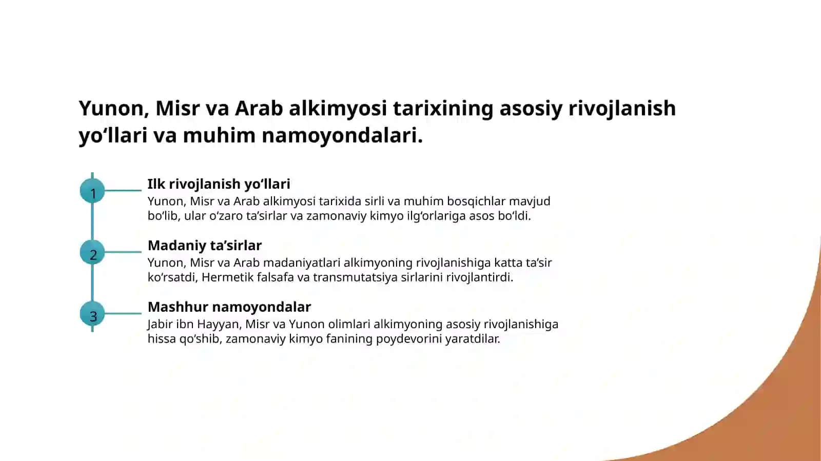 Yunon  misr alkimyosi arab alkimyosi  va  mashhur  namoyondalari 3