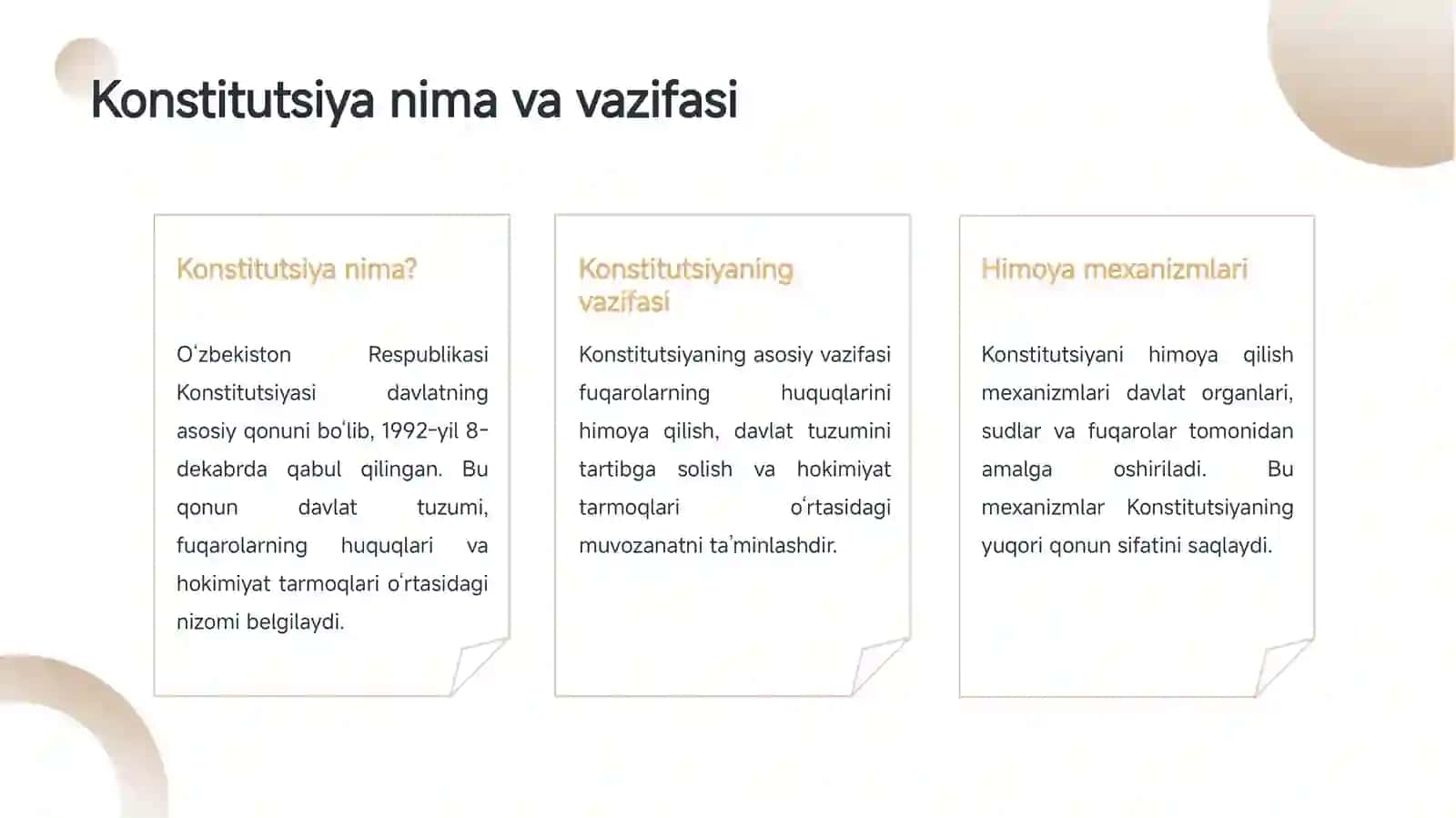 Konstitutsiyani Himoya Qilish Mexanizmlari 3