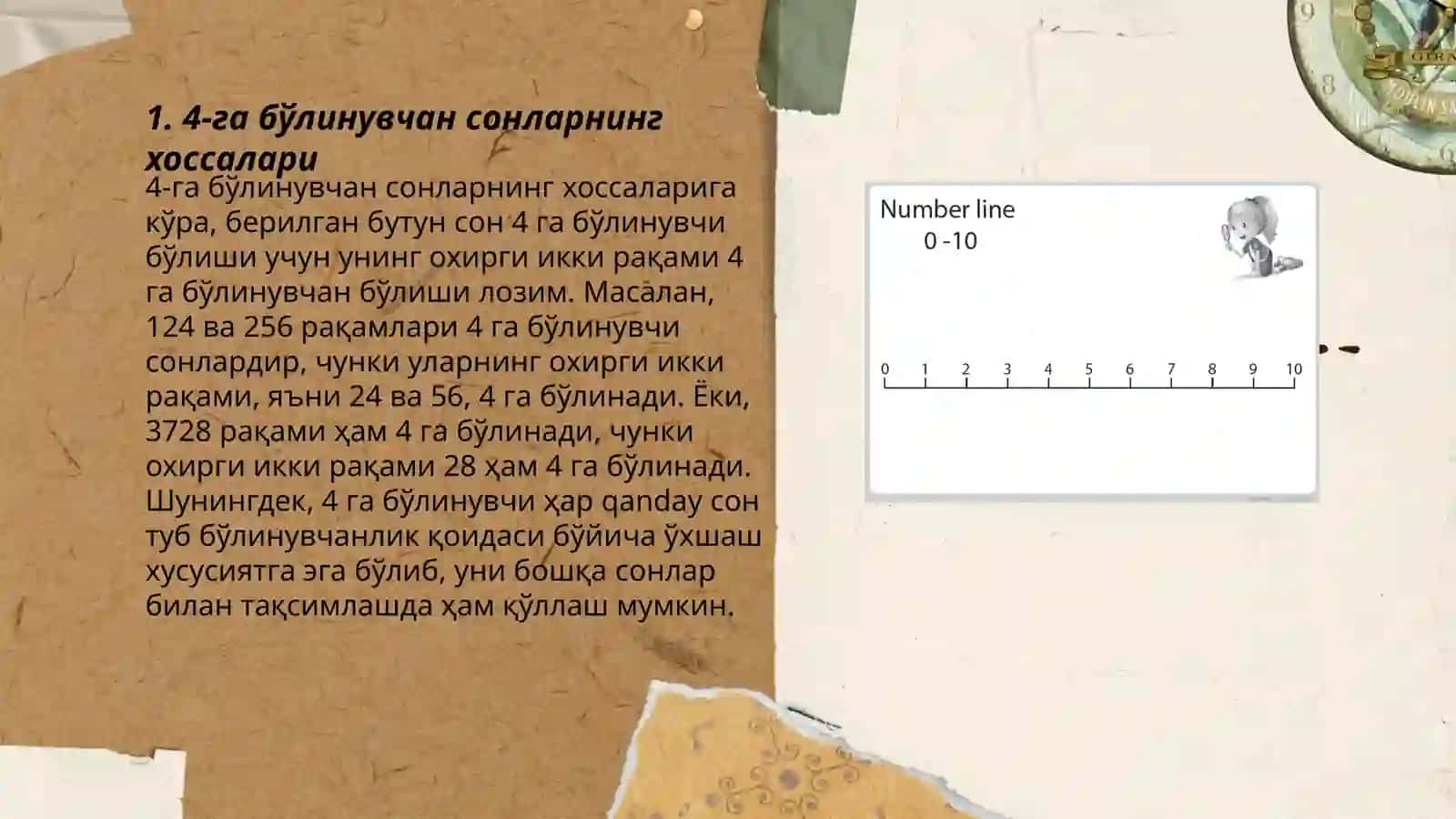 4-ga boʻlinuvchi sonlar 3