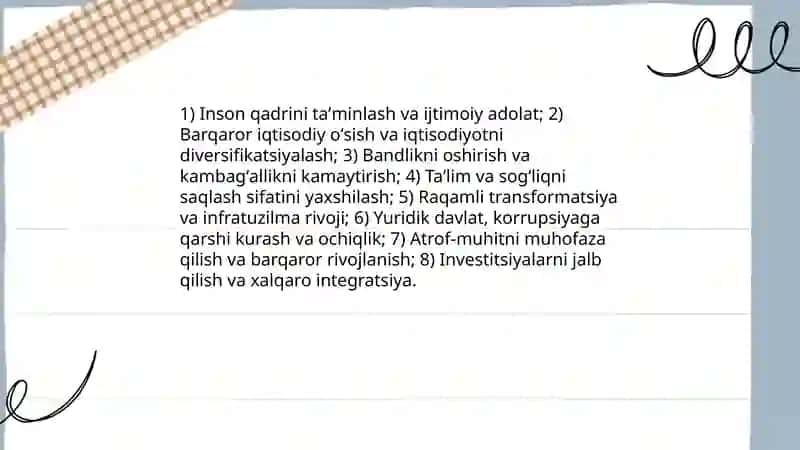 Yangi O'zbekiston taraqqiyot strategiyasi va uning mazmuni 3