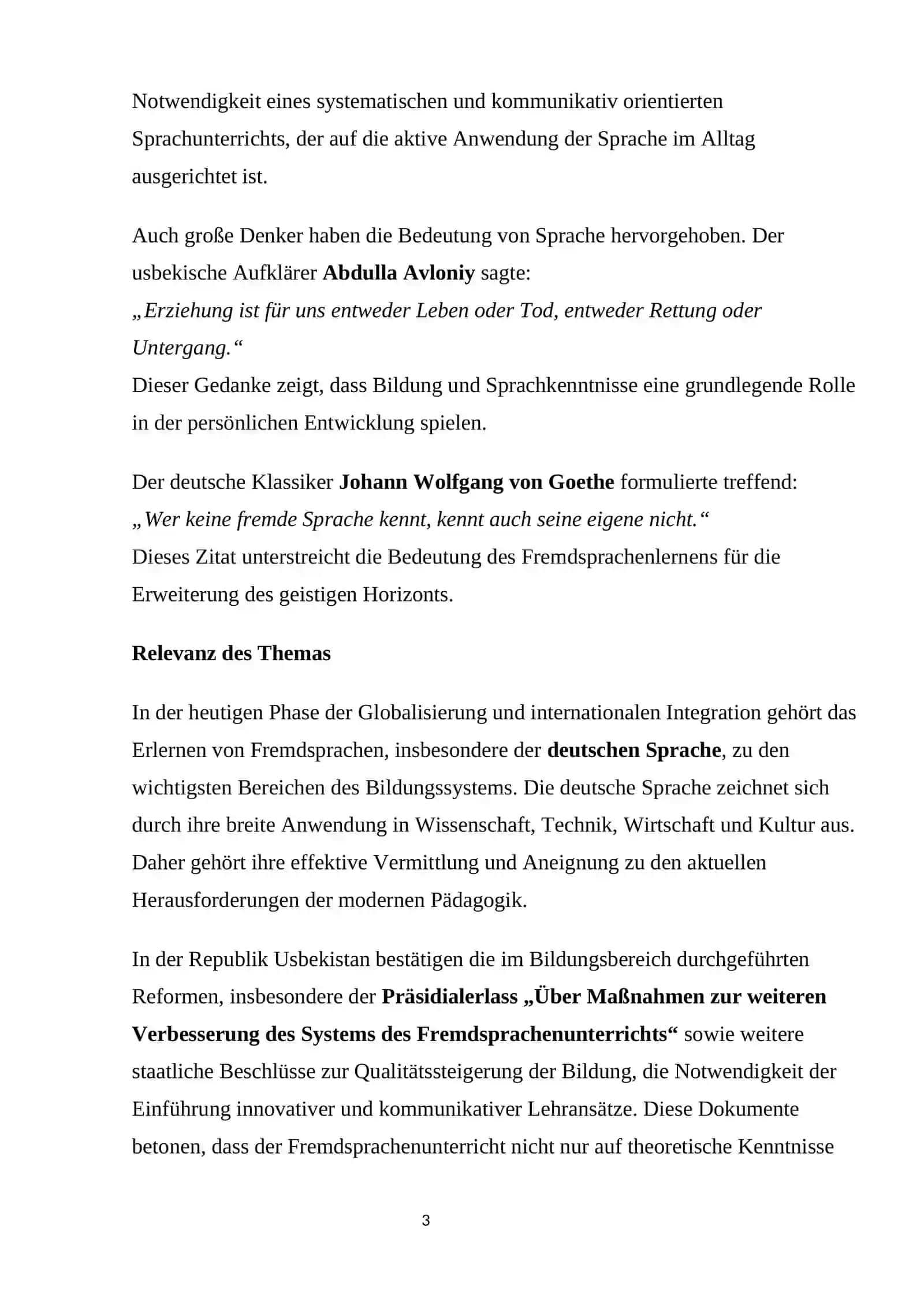 Sprachlernleistung und ihre Determinanten 3