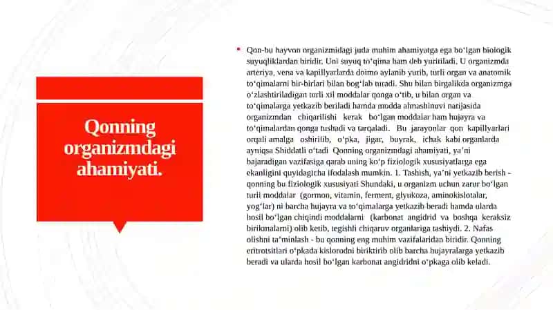 Qonning osmotik, onkotik bosimlari va phi. Qonning himoya funksiyasi va ivishi 3