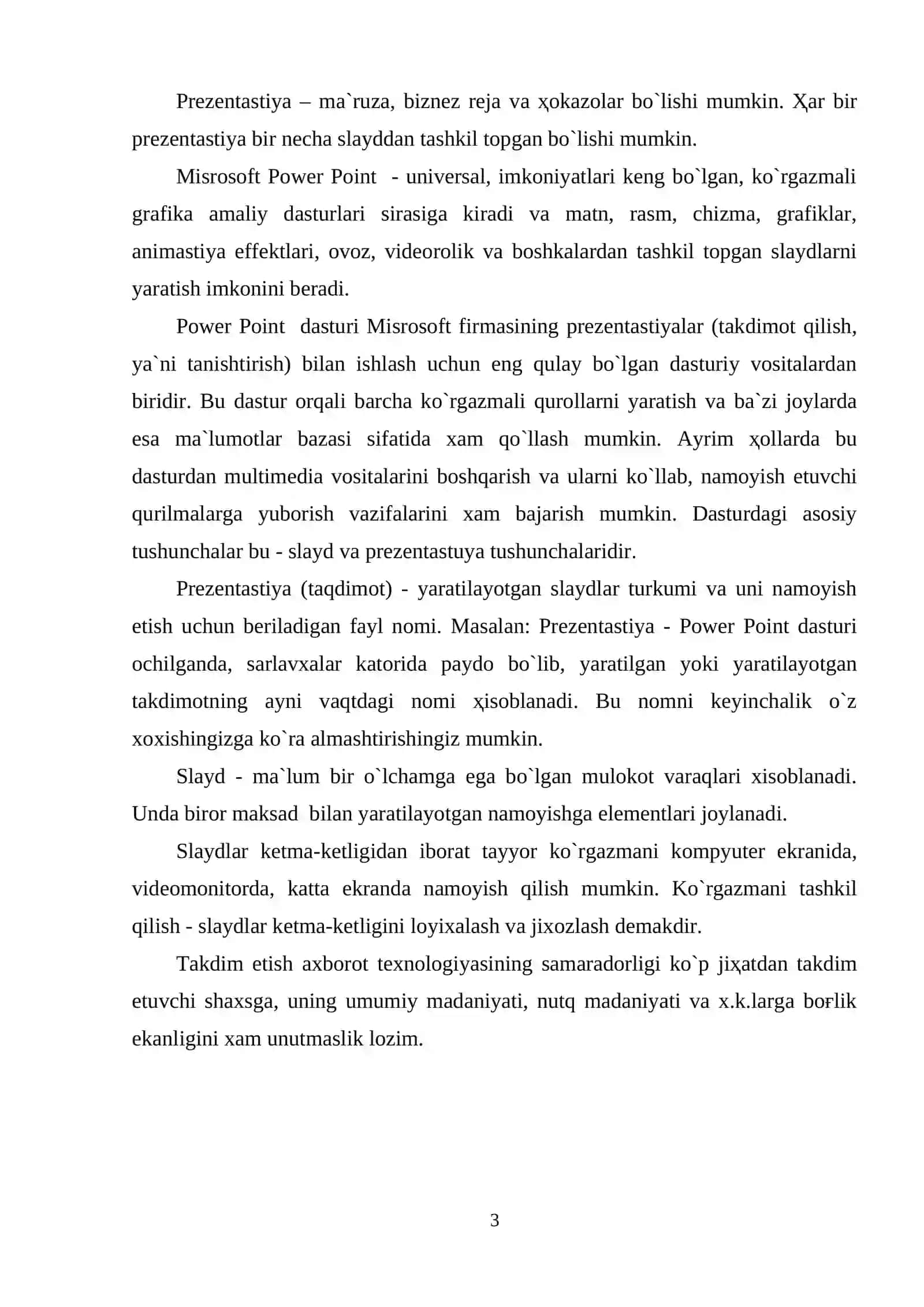 Reklama prezentatsiyasini yaratish 3
