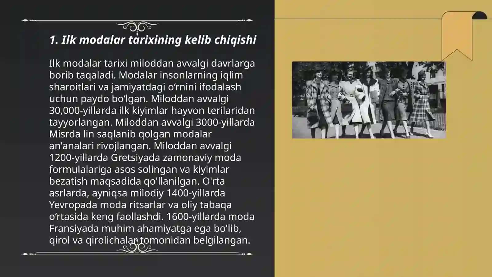 Moda tarixi 3